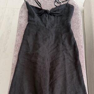 Faithfull the brand Elegant Black Women's jumpsuit USA size 4